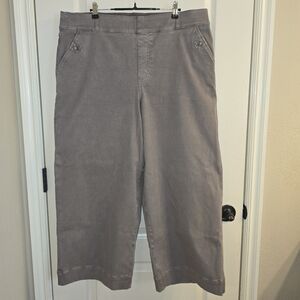 NWOT Women's Spanx Wide Leg Cropped Pant